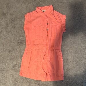 Universal Thread Coral Sleeveless Romper